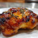 Peach-Glazed Chicken Thighs