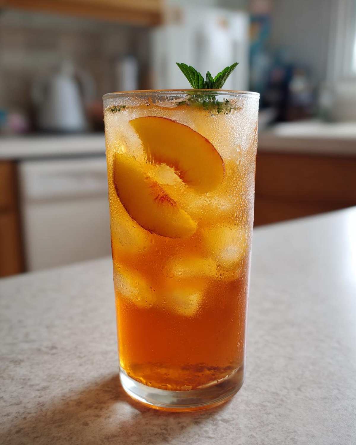 Peach Iced Tea Lemonade - detail 1