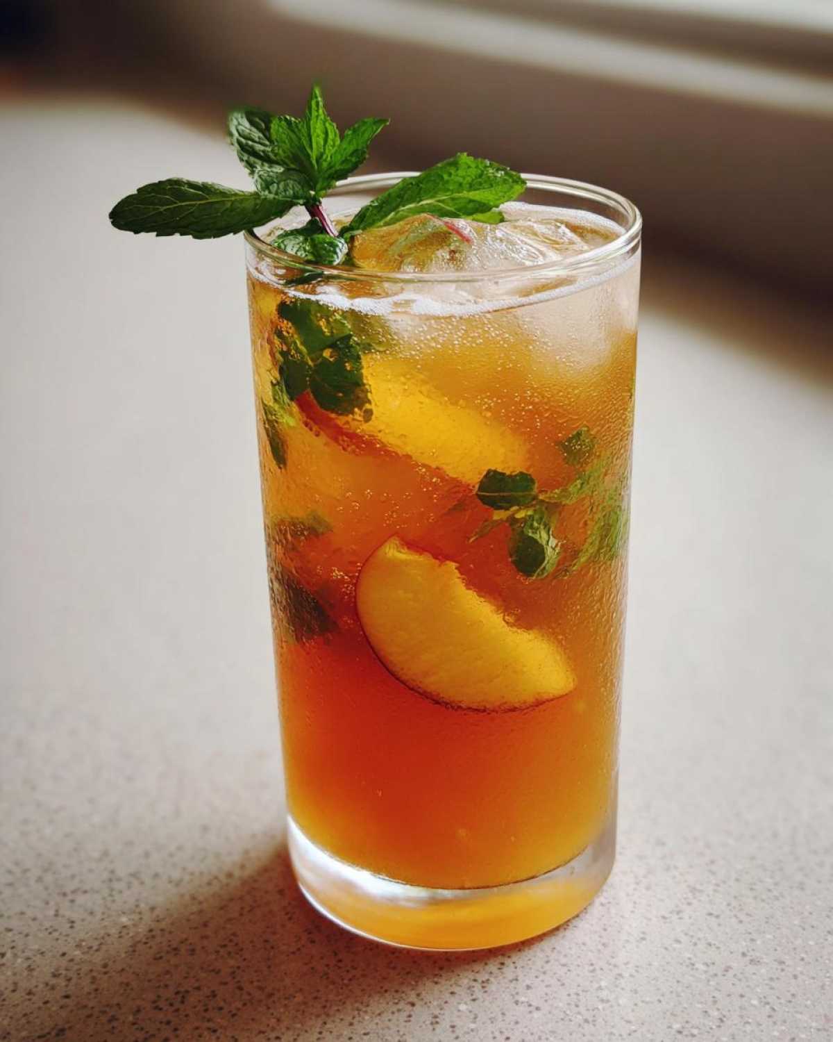 Peach Iced Tea Lemonade - detail 2