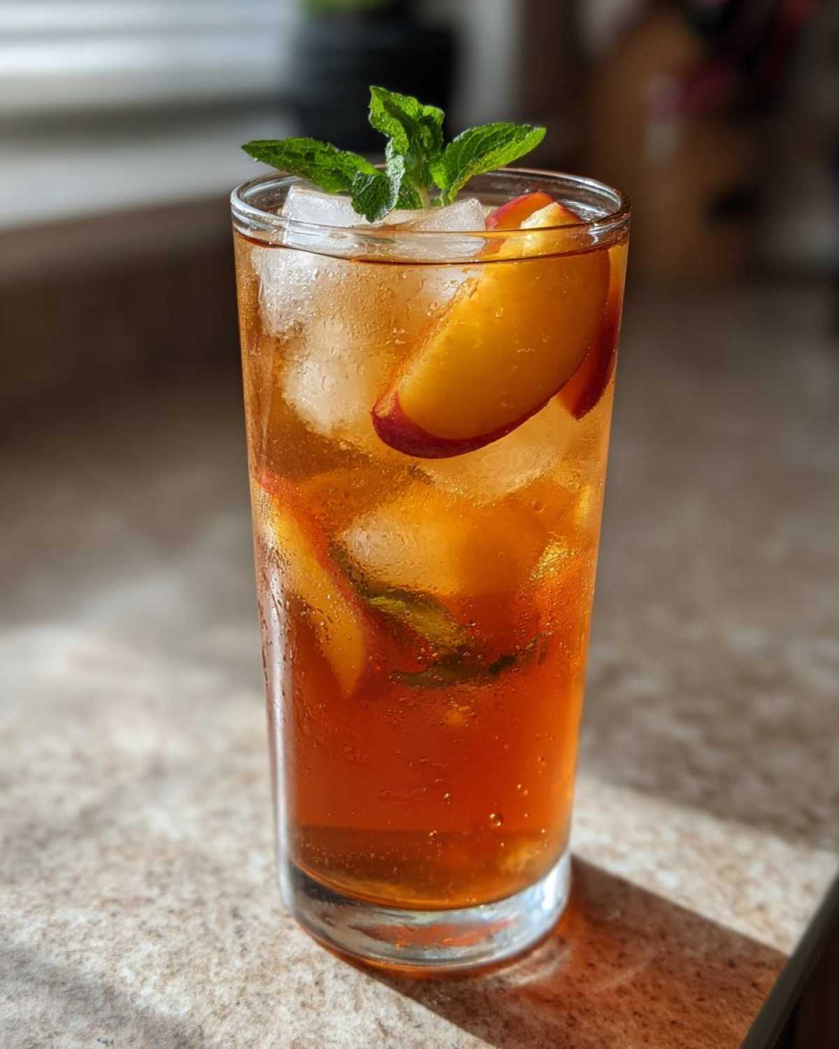 Peach Iced Tea Lemonade - detail 3