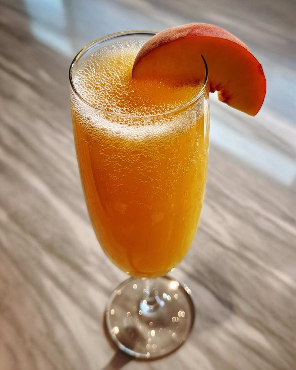 Peach Sangria or Bellini - detail 2
