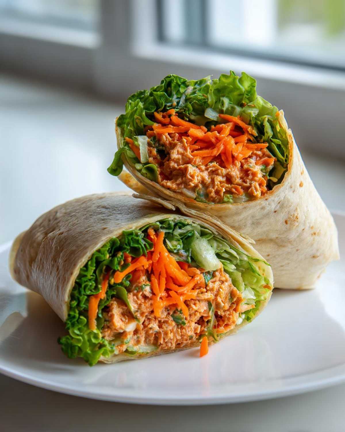Spicy tuna wrap - detail 2