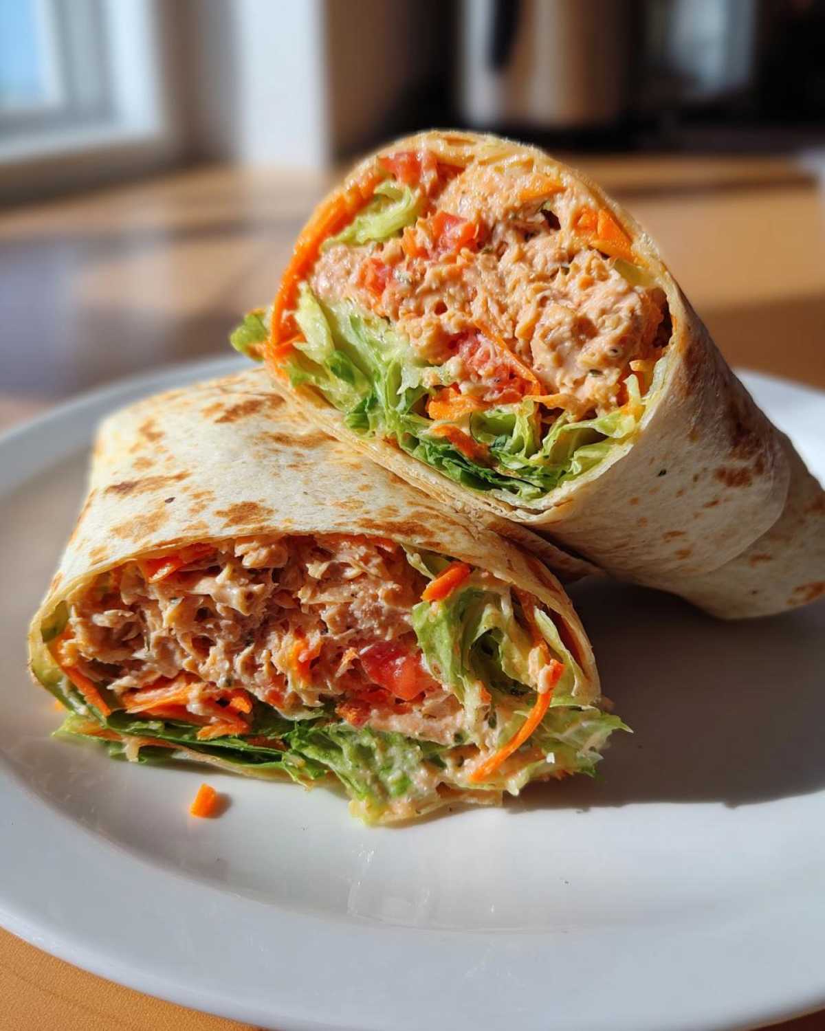 Spicy tuna wrap - detail 3