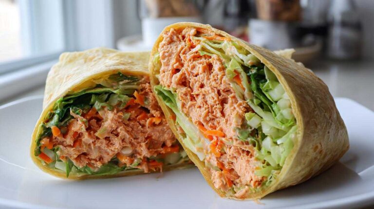 Spicy tuna wrap