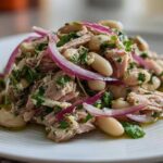 Tuna and White Bean Salad with a Lemon Vinaigrette