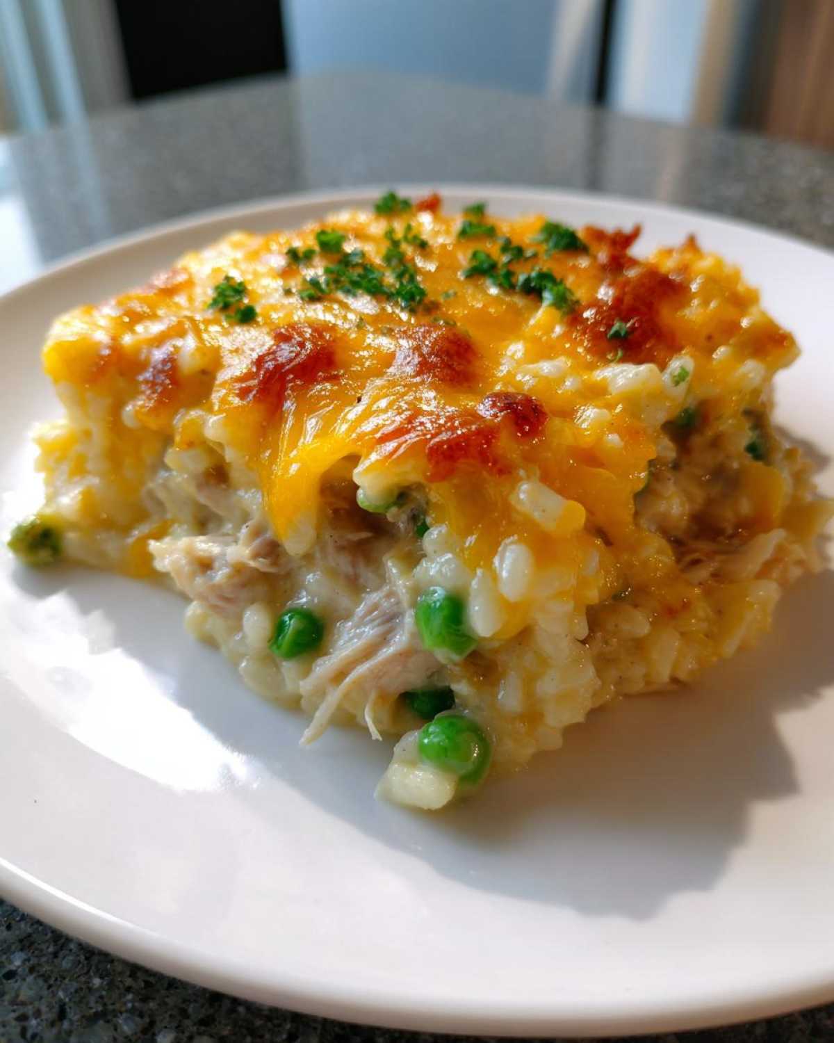 Tuna rice casserole - detail 2