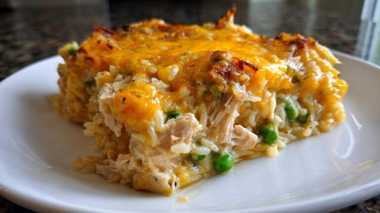 Tuna rice casserole