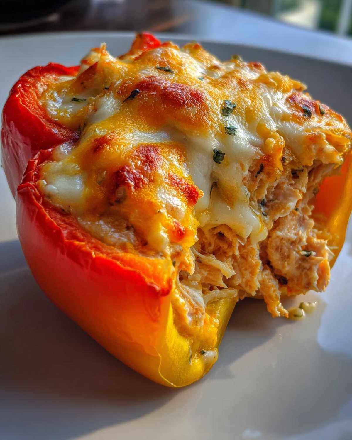 Tuna-stuffed bell peppers - detail 4